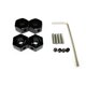 thumbnail image 1 of Adaptador de rueda hexagonal Ounissouiy 4 piezas 1/10 para ARRMA SENTON 3S RC modelo Negro, 1 of 6