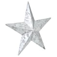 thumbnail image 5 of VHC Brands Patriotic Faceted Metal Star Galvanized Wall Hanging 8x8, Independence Day Decor, American Star Design, Distressed Appearance Metal Wall Hanging, Star Shape, Country, Metal Grey, 5 of 6