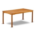 thumbnail image 1 of Pemberly Row Rectangular Wood Patio Dining Table in Natural Oil, 1 of 4