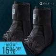 thumbnail image 3 of Zenith Ankle Brace, Lace Up Adjustable Support â€“ for Running, Basketball, Injury Recovery, Sprain! Ankle Wrap for Men, Women, and Children, 3 of 5