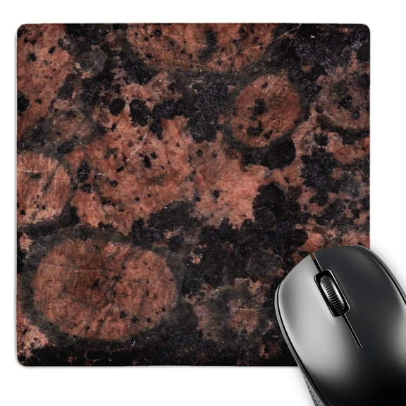 3dRose, Baltic brown granite print, MousePad