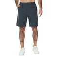 thumbnail image 4 of Weilanxin Men's Shorts Golf 9" Casual Elastic Waist Quick Dry Flat Front Travel Hiking Cargo Shorts, 4 of 11