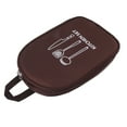 thumbnail image 2 of Bolsa para utensilios de cocina de viaje para camping, con asa, para barbacoa, color marrón, 2 of 14