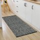 thumbnail image 1 of Alfombra para Cocina LEEVAN Lavable 60x130 cm Algodón Negro Estilo Bohemio, 1 of 6