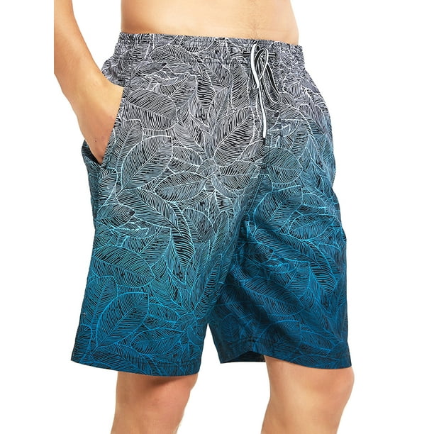MAWCLOS Mens Summer Board Short Swim Trunks with Mesh Lining Quick Dry