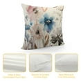 thumbnail image 4 of Creowell  Gray Flower Throw Pillow Covers Decorative  Pillow Cover for Couch,Small Summer Outdoor Farmhouse Floral Accent Pillowcases for Sofa Square Double Side Print, 4 of 5