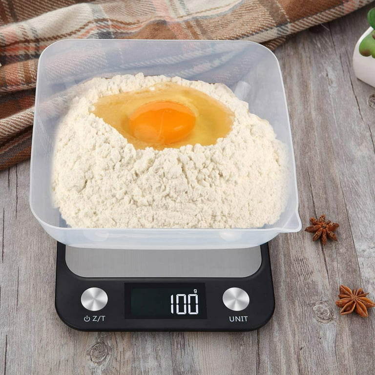 Food Scale, Digital Kitchen Scale Weight Grams and Ounces for Baking and  Cooking