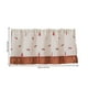 thumbnail image 3 of Cortina con Cenefa para Ventana de Cocina | Cortina Corta Opaca con Bolsillo para Barra | Poliéster Multicolor | 1 Unidad, 200 X 60 Cm | Ideal para Ventanas Pequeñas, Baños y Sótanos | Peso Del Paque, 3 of 6