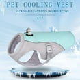 thumbnail image 6 of Summer Pet Dog Cooling Vest Adjustable Breathable Heatstroke Reflective Dogs Clothes Sun-Proof Clothing for Dogs Outdoor Training Walking Hiking, Summer Cooling Jacket, 6 of 9