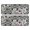 Pioneer Flower Floral-3, variant on Kitchen Rugs Sets Of 2,Pioneer Flower Floral Print Pattern Anti Fatigue Kitchen Mat Rugs Non Slip Washable,Decorative Kitchen Floor Mats for Kitchen,Sink,Laundry,17"x47" 17"x47"