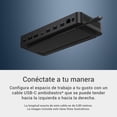 thumbnail image 4 of Estación de Acoplamiento Dell WD25 USB-C 100W 4 Pantallas 6 Puertos USB, 4 of 8