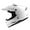 Glossy White, variant on 1Storm Adult Motocross Helmet BMX MX ATV Dirt Bike Helmet Racing Style HF801; Carbon Fiber Black