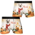 thumbnail image 3 of Happy Thanksgiving Ragdoll with Turkey Pumpkins Autumn Vibes All Over Print Boxer Briefs Underwear for Men Dad Cat Lover Kitten Owner Gifts Idea - 12018, 3 of 6