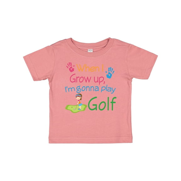 Inktastic Golfing Girls Future Golfer Girls Baby T-Shirt