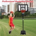 thumbnail image 5 of WildBreak Portable Basketball Goal System, Adjustable Height 5.2-10 Ft, 44 x 29.5" Backboard, 5 of 8