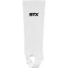 STX Field Hockey Shin Guard Sleeve, White, One Size