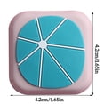 thumbnail image 2 of pitrice Silicone Crash Pad Cartoon Mute Thickened Wall Door Handle Anti-Collision Pad Protective Sticker Leaf, 2 of 8