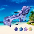thumbnail image 4 of Toalla para silla de piscina con bolsillos laterales, para tumbonas, piscina, tomar el sol, jardín, playa, hotel, fácil de transportar (82,5" x 29,5"), 4 of 6