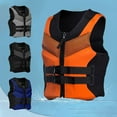 thumbnail image 1 of Life Jacket Anti-scratch Large Buoyancy Inflatable Smooth Zipper Safety Vest Swimming Equipment, 1 of 7