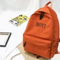 thumbnail image 2 of Fashion Women Nylon Solid Color Capacity Student Backpack Travel Couple Bag, 2 of 7