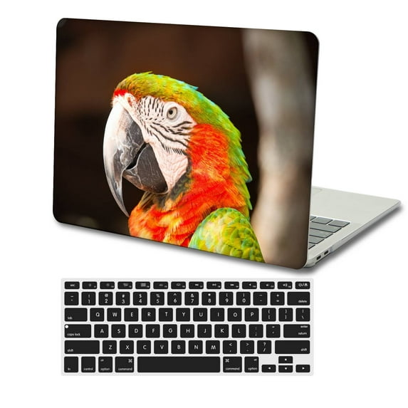 KSK KAISHEK for Old Version MacBook Air 13" Case 2017 - 2014 2013 2012 2011 2010 Released Model A1466/A1369, Plastic Hard Protective Shell Case Cover + Black Keyboard Cover, Feather Series 0879