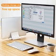 thumbnail image 4 of Vertical Laptop Stand Desktop Non-slip Gravity Tablet and Phone Holder Space Saving Desk Organizer Notebook Stand for Home Office, 4 of 8