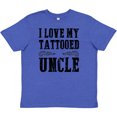 thumbnail image 3 of Inktastic I Love My Tattooed Uncle Youth T-Shirt, 3 of 5