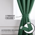 thumbnail image 4 of Cortinas Deconovo Christmas Blackout Green, 132 x 213 cm, 2 paneles, 4 of 9