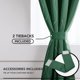 thumbnail image 4 of Cortinas Deconovo Christmas Blackout Green, 132 x 213 cm, 2 paneles, 4 of 9