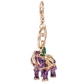 thumbnail image 5 of 1pc adorable 3D elefante llavero colgante bolsa colgante decoración coche llavero colgante, 5 of 5