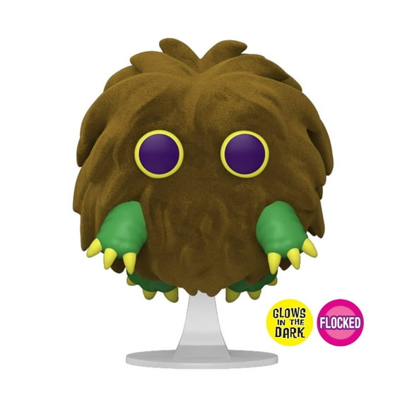 Funko Pop Yu-Gi-Oh! Kuriboh (Flocked & GITD) Figure (AAA Anime Exclusive)