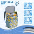 thumbnail image 6 of Travel Cooler Bag - Lemon Camping Beer Cooler Backpack with Bottle Opener- Waterproof Insulated Picnic Backpacks - Cooler Bag for Beach, 6 of 6