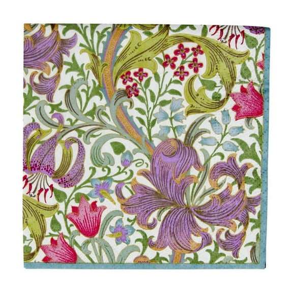 Caspari Golden Lily (Ivory) - Cocktail Napkin