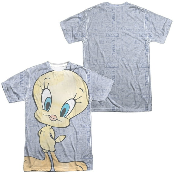 Looney Tunes - Tweety Girl (Front/Back Print) - Short Sleeve Shirt - Medium