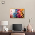 thumbnail image 3 of Fashion Spectrum Framed High-Gloss Acrylic Glass Wall Art Glam Urban Art by Art Remedy, Gold Frame, 24 x 16, 3 of 7