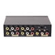 thumbnail image 1 of Divisor RCA alimentado por DTECH, 4 vías, 3 RCA, 1 entrada y 4 salidas + adaptador, 1 of 7