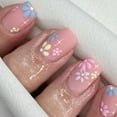 Wear Nail Color Flowers Summer Hot Foreign Trade Border Nail Piece