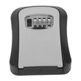 thumbnail image 3 of Portable Key Storage Lockbox, Waterproof Key Lock Box  For Indoor Gray With Dust Cover,Orange With Dust Cover,Blue With Dust Cover,Black With Dust Cover, 3 of 8