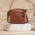 thumbnail image 7 of CHCNHAC Women's Crossbody Bag PU Leather Shoulder Bag Fashion Casual Daily Commute Work School Bag Lightweight Durable Brown Handbag for Women, 7 of 7