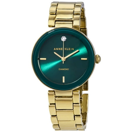 - Anne Klein Green Dial Ladies Watch AK/1362GNGB