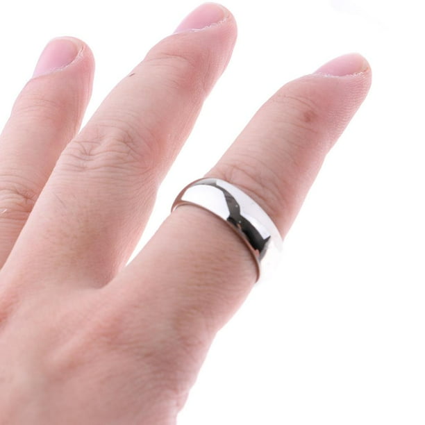 6 Anillos Magicos Magneticos Plateados Accesorios Para Trucos De Magia Decoracion De Anular De 19mm 6 piezas Bodega Aurrera en linea
