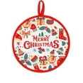 thumbnail image 2 of xihome Juego de toallas de mano colgantes navideñas, paño de cocina de polister, regalo decorativo navideño, 2 of 6