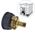 thumbnail image 3 of Adaptador de contenedor IBC Adaptador de contenedor IBC Adaptador de grifo de IBC Conector de enchufe de drenaje de de jardín 20 mm Yotijar Adaptador de tanque IBC, 3 of 9
