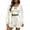 White, variant on Womens 3 Piece Workout Sets Zip up Hooded Jacket Athletic Bra Drawstring Sweatshorts Gym Running Outfits