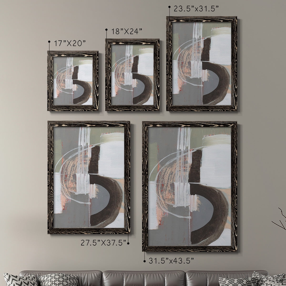 Arching Neutrals III - Premium Framed Canvas - Ready to Hang
