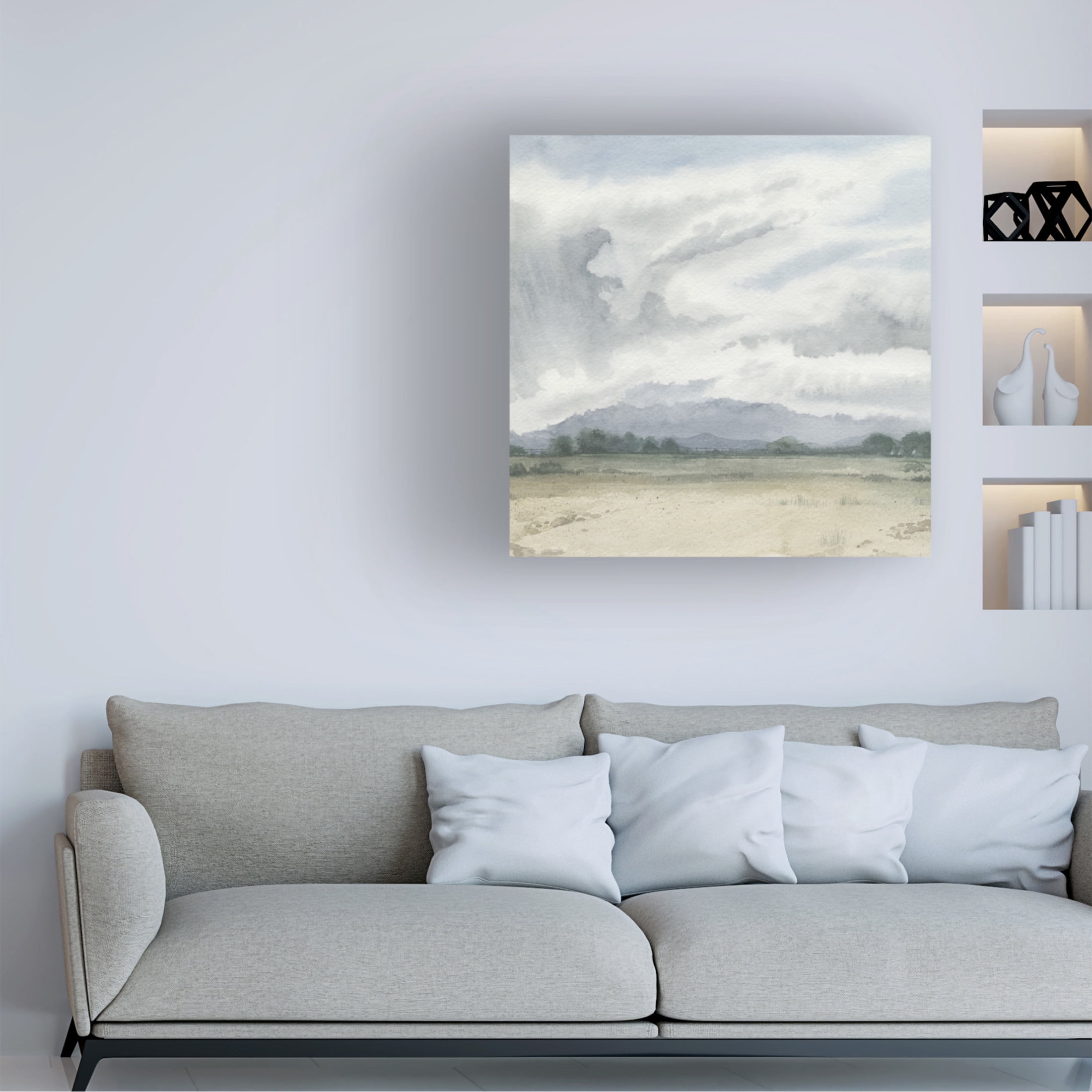 Trademark Fine Art Grace Popp Shadows of a Storm II Canvas Wall Art