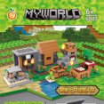 thumbnail image 1 of Compatible con ladrillos, cueva de órganos, casa en el árbol pequeña, aldea, mina, productos de rompecabezas para ensamblar para niños y niñas., 1 of 1