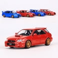 thumbnail image 2 of Furuya 1:64 Impreza WRX STI 8 Alloy Model Car RED 2, 2 of 6