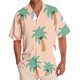 thumbnail image 1 of Short Sleeve Button Shirt Men'S Casual Short Sleeve Shirt Loose Shirt With Pocket M, 1 of 5