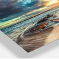 thumbnail image 4 of Beautiful Cloudscape over the Sea 28 in x 60 in Painting Art Prints, by Designart, 4 of 5